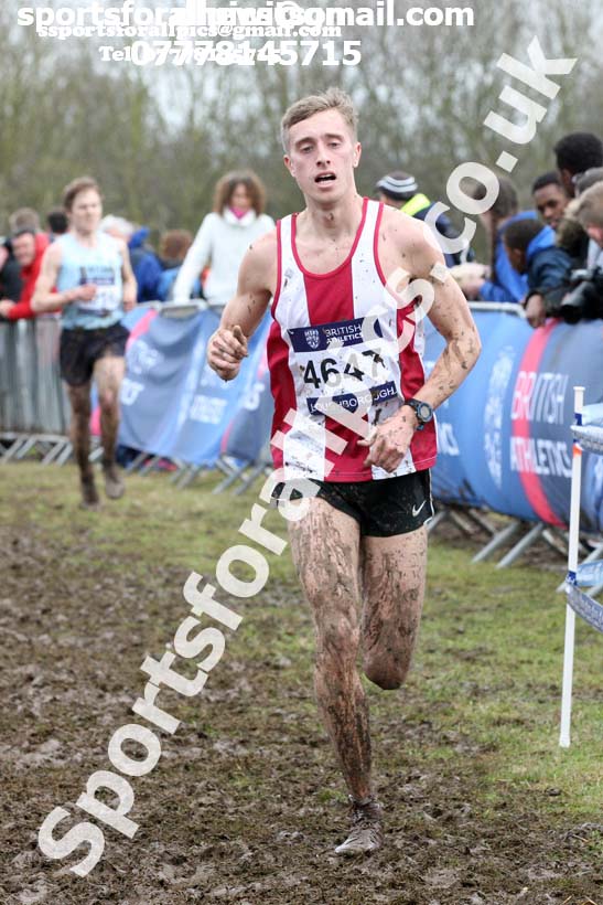 Senior mens 2018 British Inter Counties Cross Country Champs., Prestwold Hall, Loughborough. Photo: David T. Hewitson/Sports for All Pics